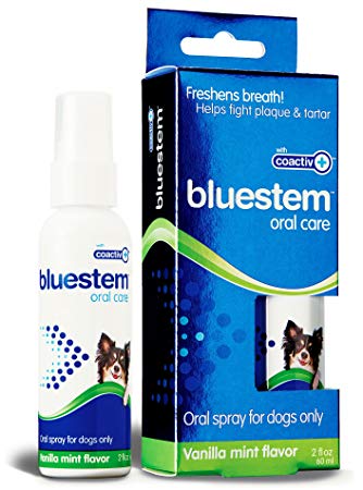 Dog Oral Spray Breath Freshener: Pet Dental Teeth & Mouth Cleaning Spray That Treats All Dogs Bad Breath Smell When Breathing. Tooth Tartar   Plaque Cleaner Remedy. Small Mint Flavor Remover for Pets