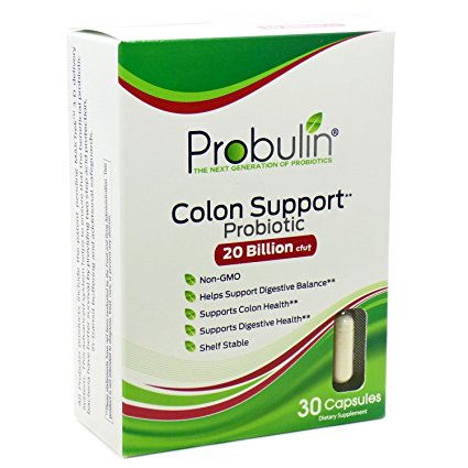 Probulin Colon Support Probiotic, 30 Capsules