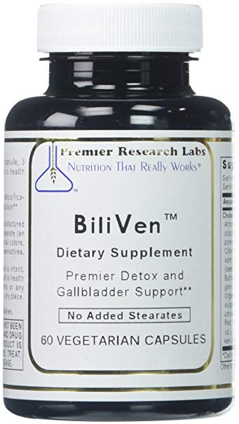 BiliVen TM, 60 Capsules, Vegan Product - Nutraceutical Gallbladder Formula for Premier Detoxification and Gallbladder Support