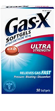 Gas-X Ultra Strength Softgels, 50-Count Boxes