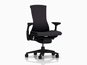 Herman Miller CN122AWAAG1G1BB3512 Embody Chair, Carbon Balance