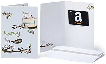 Amazon.com Gift Card in a Greeting Card (Various Designs)