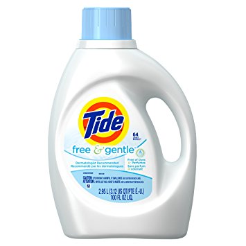 Tide Free & Gentle Liquid Detergent - 100 oz