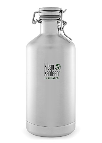 Klean Kanteen 64-Ounce Insulated Growler With Swinglok Cap