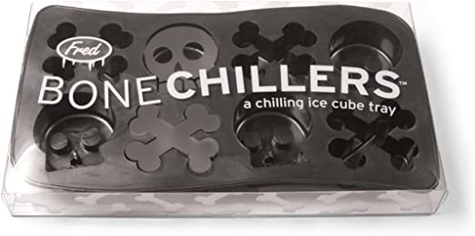 Genuine Fred BONE CHILLERS Skull and Crossbones Ice Tray