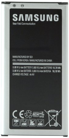 Samsung Galaxy S5 Standard Battery (2800mAh) NFC - Frustration-Free Packaging - Black
