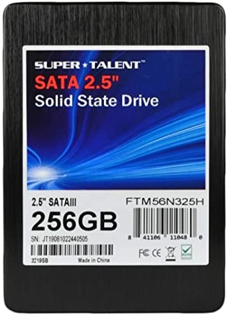 Super Talent 256GB 2.5" SATA 6GB/S Solid State Drive