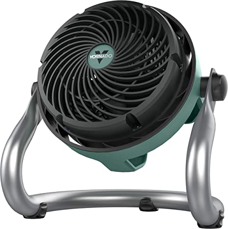 Vornado EXO51 Heavy Duty Air Circulator Shop Fan with IP54 Rated Dustproof and Water-Resistant Motor, Green, CR1-0389-17