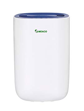 Meaco MeacoDry Dehumidifier ABC Range 10L NB (Blue) Ultra-Quiet, Energy Efficient, Laundry Mode, Auto-Off, Auto De-Frost - Ideal for Damp and Condensation in the Home