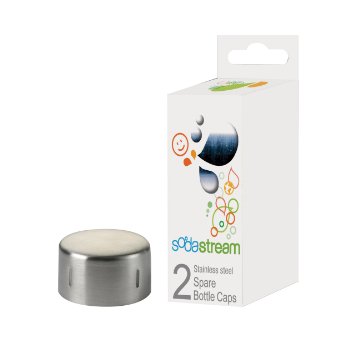 SodaStream Bottle Caps Metal 2-Pack