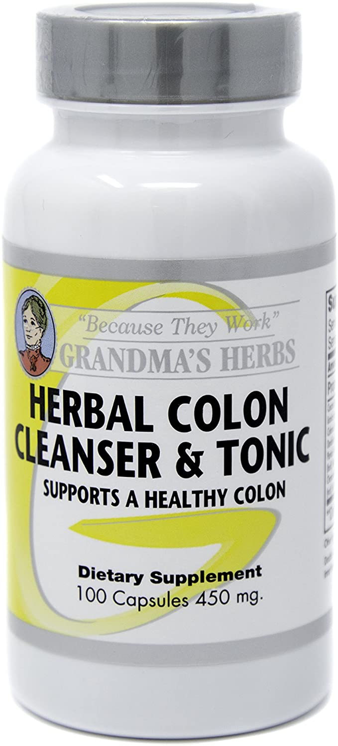 Herbal Colon Cleanser All Natural Toxin Bowel Cleanse 100 Caps (1)