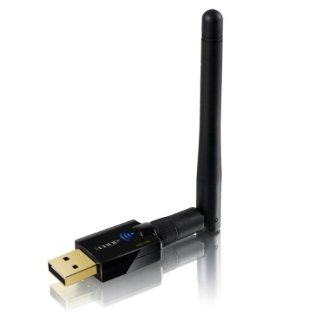Wifi Adapter 300Mbps Wifi Dongle 2.4GHz Wireless USB Adapter with High Gain Antenna