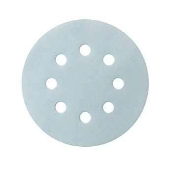 Mestool Sanding Discs 5-Inch 8-Hole 100 Grits Blue Granat Abrasives Dustless Hook and Loop Discs, Pack of 50 (100)