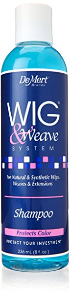 DeMert Wig & Weave System Shampoo for Natural and Synthetic Hair 8 oz