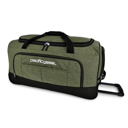 Pacific Gear Keystone 30" Rolling Duffel Bag, Olive