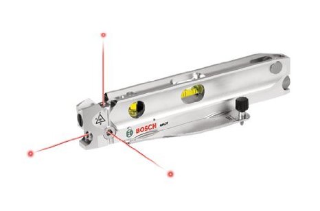 Bosch GPL3T 3-Point Torpedo Laser Alignment Kit