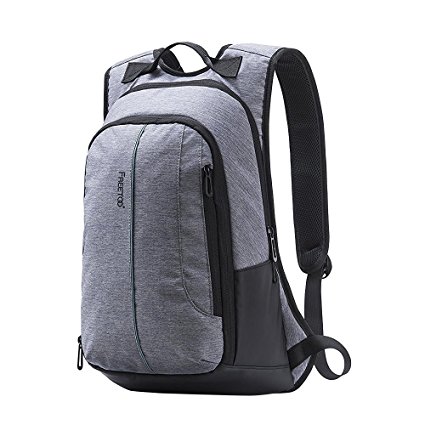 Laptop Backpack Freetoo Professional Lightweight Business Travel Rucksack Daypack Bag School Backpack with Tear Tesistant for 15 Inch Laptops for Business Trips Travel Hiking Gray