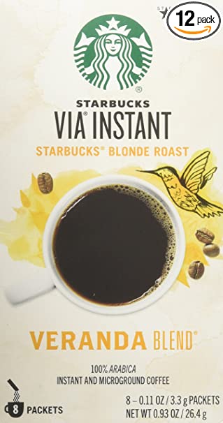 Starbucks VIA0174; Veranda Blend Coffee