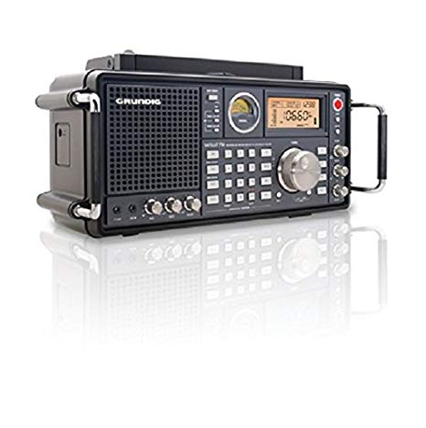 Eton Grundig Satellite 750 AM/FM-Stereo/Shortwave/Aircraft Band Radio with SSB (Black)