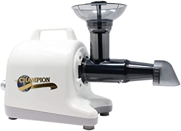 Champion Professional 5000 Dual Auger Variable Speed Masticating Juicer - Ivory