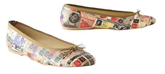 Goby "Postage Stamp Canvas Flats 9 / 40 Women's