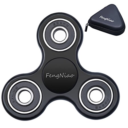 Tri-Spinner Fidget Toy 3D Printing Ceramic with Premium Quality EDC Focus Toy for Kids & Adults