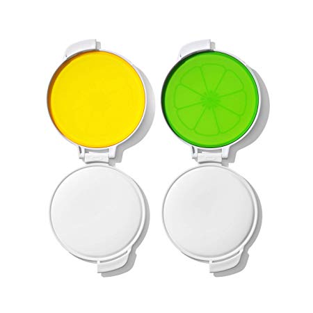 OXO Good Grips Cut & Keep Citrus Saver Set, Lemon/Lime