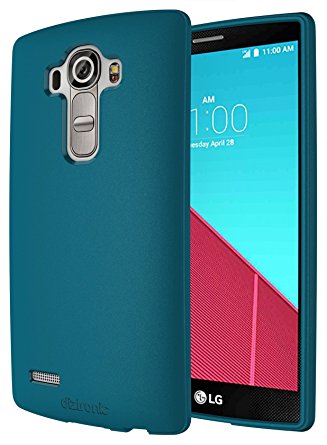 LG G4 Case, Diztronic Full Matte Soft Touch Flexible TPU Case for LG G4 - Teal Blue - (LG4-FM-TEAL)
