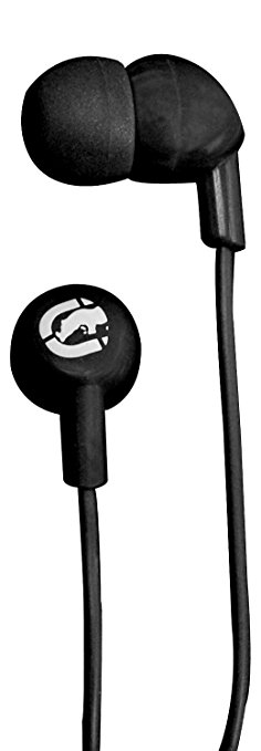 Marc Ecko Unltd EKU-CHA-BK Chaos Inner Ear Earphones (Black) (Discontinued by Manufacturer)