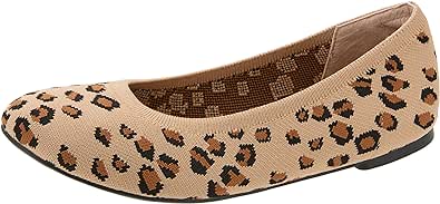 Amazon Essentials Women's Knit Ballet Flat