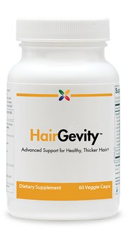 Stop Aging Now - HairGevity Formula - Advanced Support for Healthy, Thicker Hair - 60 Veggie Caps