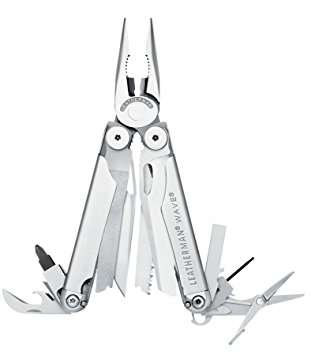 Leatherman - Wave Multi-Tool, Stainless Steel with Leather Sheath