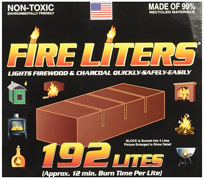 FIRE LITERS 10192 Fireplace Lighter (192 Pack)