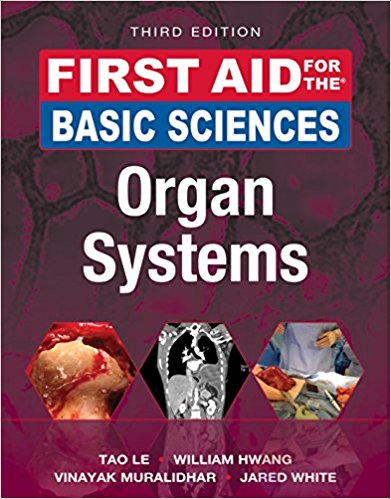 First Aid for the Basic Sciences: Organ Systems, Third Edition (First Aid Series)
