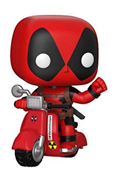 Funko 30969 POP! Rides: Marvel: Deadpool: Deadpool & Scooter Collectible Figure, Multicolour