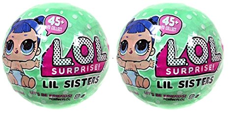 L.O.L Surprise! Lil Sisters Series 2 Wave 2 Mystery Pack (Pack of 2)