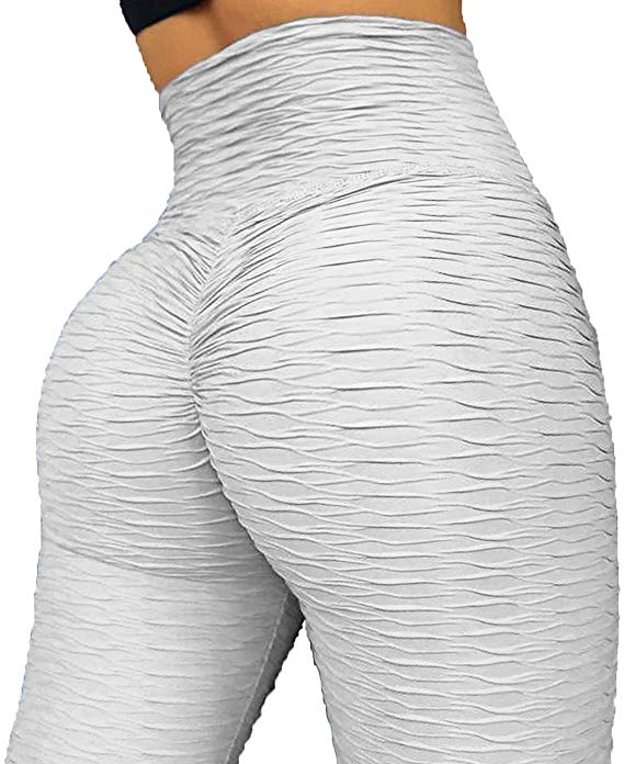 YOFIT Women Ruched Butt Lift Yoga Pants Leggings High Waist Tummy Control Tights