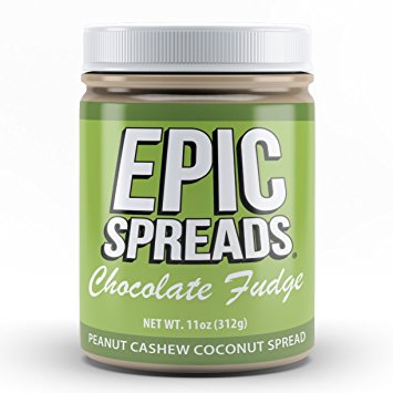 Epic Spreads Nut Butter (Chocolate Fudge Peanut Cashew Coconut)