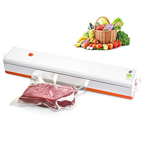 Vacuum Sealer Machine, esLife Mini Electric Automatic Sealing System for Vacuum and Seal Or Only Seal, Household Food Fresh Sealing Packing with 15Pcs Sealer