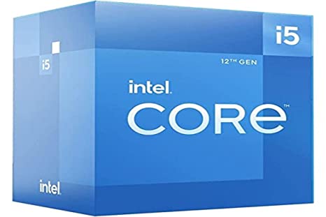 Intel Core i5 12400F 12 Gen Generation Desktop PC Processor CPU with 18MB Cache and up to 4.40 GHz Clock Speed 3 Years Warranty with Fan DDR5 and DDR4 RAM Support LGA 1700 Socket