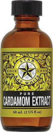 Star Kay White Extracts Pure Cardamom Extract, 2 Ounce