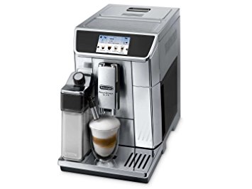 Delonghi ECAM 65075MS Prima Donna Elite Professional Programmable Coffee Machine with Chocolate Function, Silver