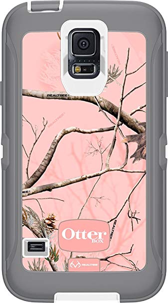 Otterbox [Defender Series] Samsung Galaxy S5 Case - Retail Packaging Protective Case for Galaxy S5  - Ap Pink (White/Gunmetal Grey Ap Pink)