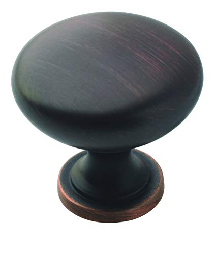 Allison Value 1-1/4 in (32 mm) Diameter Oil-Rubbed Bronze Cabinet Knob - 10 Pack - 10BX53005ORB