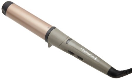 Remington CI5338 Keratin Therapy Curling Wand, 1 1/2 Inches, Brown