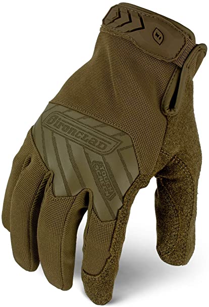 Ironclad Command Tactical Pro, Touch Screen Gloves Conductive Palm & Fingers, Taa Compliant, Best For Military