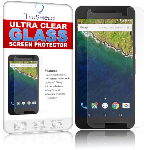 Huawei Nexus 6P Screen Protector - Tempered Glass Screen Protector - by TruShield
