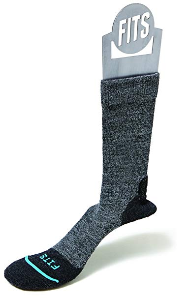 FITS Light Hiker – Crew Socks, Coal, L