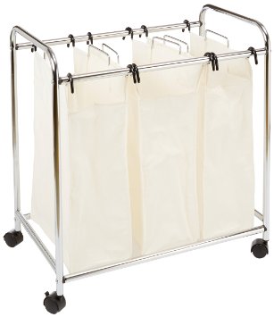 AmazonBasics 3-Bag Laundry Sorter