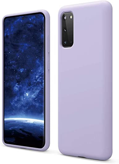 elago Galaxy S20 Silicone Case - Designed for Samsung Galaxy S20 Case (Lavender)